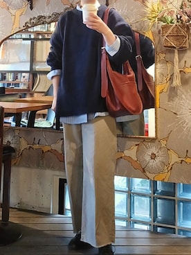 「Steven Alan（スティーブンアラン）のアイテム」を使った、マルルン♪ さん（レディース・159cm）の春コーディネート