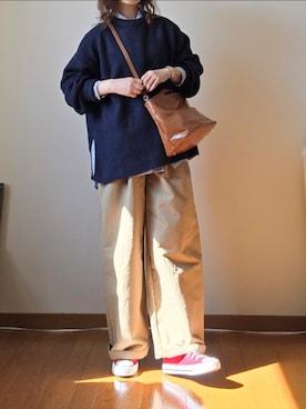「FOSSIL（フォッシル）のアイテム（腕時計）」を使った、マルルン♪ さん（レディース・159cm）の秋コーディネート