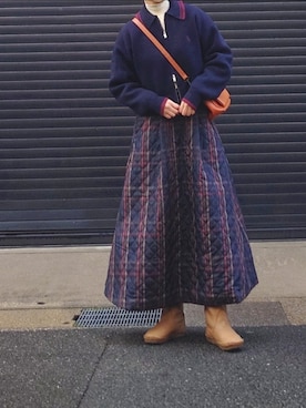 「KOOS（コース）のアイテム」を使った、マルルン♪ さん（レディース・159cm）の冬コーディネート