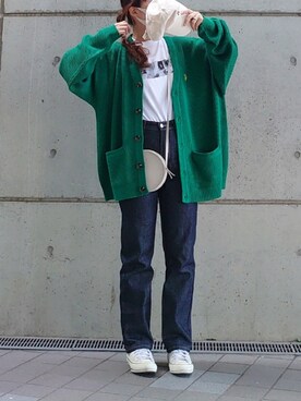 「CPCM」｜「アイテム（アクセサリー）」を使った、マルルン♪ さん（レディース・159cm）の秋コーディネート