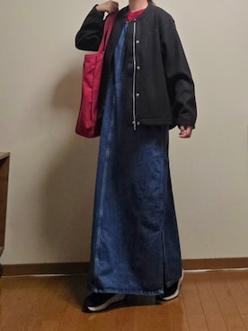 「アイテム（ワンピース/ドレス）」を使った、マルルン♪ さん（レディース・159cm）の秋コーディネート