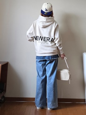 「アイテム（ベルト）」を使った、マルルン♪ さん（レディース・159cm）の冬コーディネート