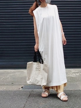 「coen by SIZU（コーエンバイシズ）のアイテム」を使った、マルルン♪ さん（レディース・159cm）の夏コーディネート