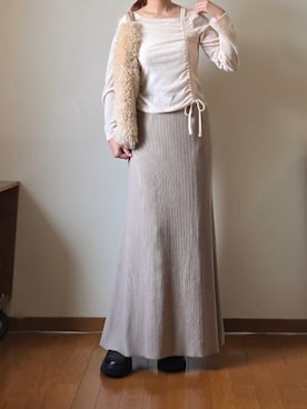 「アイテム（パーカー）」を使った、マルルン♪ さん（レディース・159cm）の秋コーディネート