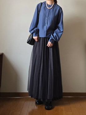 「プチプラ」｜マルルン♪ さん（レディース・159cm）の秋コーディネート