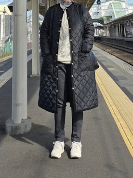 「アイテム（その他アウター）」を使った、マルルン♪ さん（レディース・159cm）の秋コーディネート