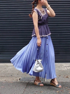 マルルン♪ さん（レディース・159cm）の夏コーディネート