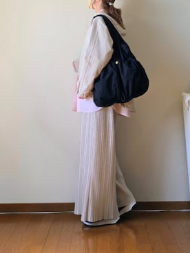 「reca（レカ）のアイテム」を使った、マルルン♪ さん（レディース・159cm）の春コーディネート