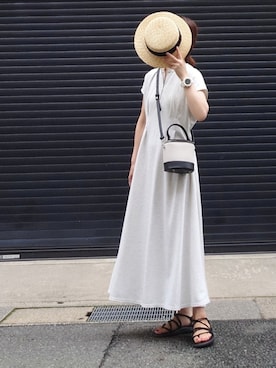 「folka（フォルカ）のアイテム」を使った、マルルン♪ さん（レディース・159cm）の夏コーディネート