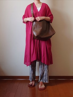 「LBC（エルビーシー）のアイテム」を使った、マルルン♪ さん（レディース・159cm）の夏コーディネート