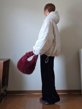 「アイテム（ニット/セーター）」を使った、マルルン♪ さん（レディース・159cm）の秋コーディネート