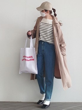 「traditionalweatherwear」｜マルルン♪ さん（レディース・159cm）の春コーディネート