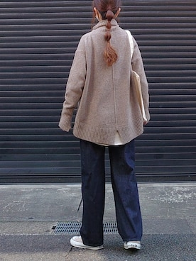 「Lee（リー）のアイテム（セットアップ）」を使った、マルルン♪ さん（レディース・159cm）の秋コーディネート
