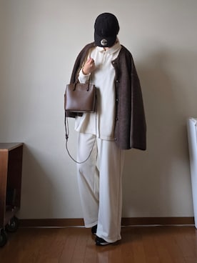 「アイテム（スウェット）」を使った、マルルン♪ さん（レディース・159cm）の秋コーディネート