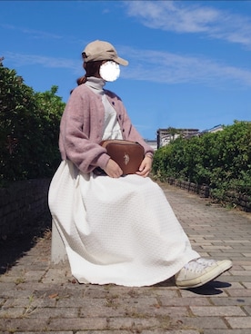 「tiptop」｜「アイテム（アナログ腕時計）」を使った、マルルン♪ さん（レディース・159cm）の秋コーディネート