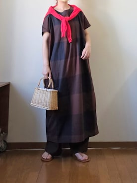 「アイテム（ワンピース/ドレス）」を使った、マルルン♪ さん（レディース・159cm）の夏コーディネート