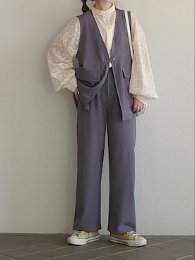 「kutir」｜マルルン♪ さん（レディース・159cm）の春コーディネート