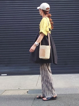 「Sheson（シーズン）のアイテム」を使った、マルルン♪ さん（レディース・159cm）の夏コーディネート