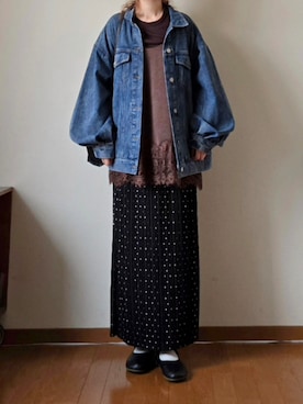 「reca（レカ）のアイテム」を使った、マルルン♪ さん（レディース・159cm）の春コーディネート