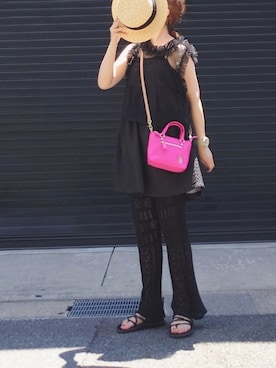 「folka（フォルカ）のアイテム」を使った、マルルン♪ さん（レディース・159cm）の夏コーディネート