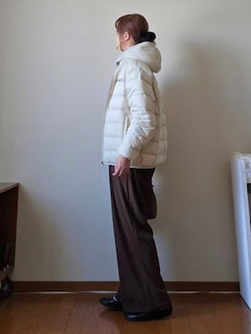 「アイテム（バレエシューズ）」を使った、マルルン♪ さん（レディース・159cm）の秋コーディネート