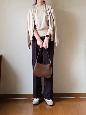 「GLOBAL WORK（グローバルワーク）のアイテム」を使った、マルルン♪ さん（レディース・159cm）の春コーディネート