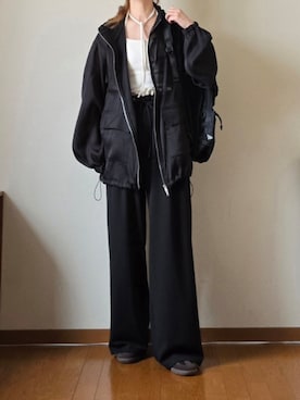 「tiptop（ティップトップ）のアイテム（パンツ）」を使った、マルルン♪ さん（レディース・159cm）の春コーディネート