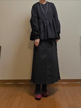 「reca（レカ）のアイテム（その他トップス）」を使った、マルルン♪ さん（レディース・159cm）の秋コーディネート
