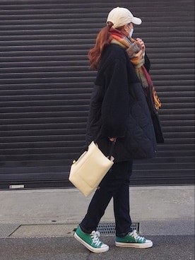 「chumchum（チャムチャム）のアイテム」を使った、マルルン♪ さん（レディース・159cm）の冬コーディネート