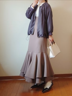 「ikka（イッカ）のアイテム」を使った、マルルン♪ さん（レディース・159cm）の秋コーディネート