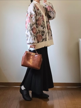 「無印良品（ムジルシリョウヒン）のアイテム（その他シューズ）」を使った、マルルン♪ さん（レディース・159cm）の秋コーディネート