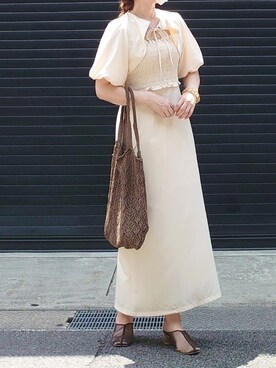 「L.H.P（エルエイチピー）のアイテム（アクセサリー）」を使った、マルルン♪ さん（レディース・159cm）の夏コーディネート