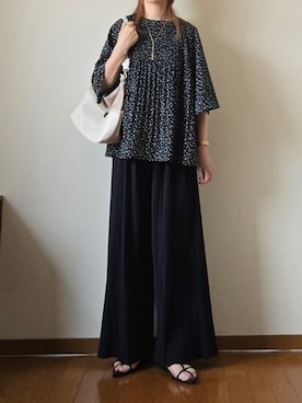 「ikka（イッカ）のアイテム」を使った、マルルン♪ さん（レディース・159cm）の夏コーディネート