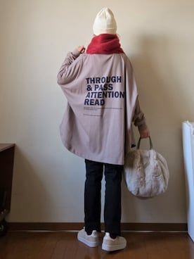 「アイテム（スウェット）」を使った、マルルン♪ さん（レディース・159cm）の秋コーディネート