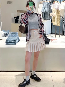「brandymelville」｜KreuzRoseさん（レディース・164cm）の春コーディネート