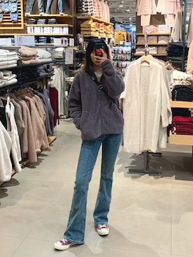 「基础款」｜KreuzRoseさん（レディース・164cm）の冬コーディネート