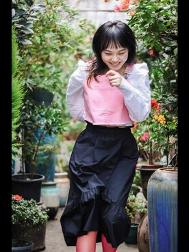 「iT（イット）のアイテム」を使った、KreuzRoseさん（レディース・164cm）の秋コーディネート