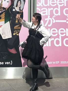 「アイテム（タイツ/ストッキング）」を使った、のんさん（レディース・160cm）の秋コーディネート