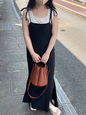 「LAUREN（ローレン）のアイテム」を使った、yoniさん（レディース・146cm）の夏コーディネート