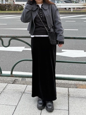 「アイテム（その他アウター）」を使った、yoniさん（レディース・146cm）の秋コーディネート