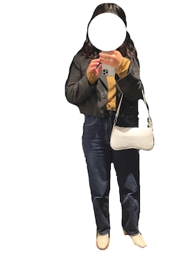 「LOWRYS FARM（ローリーズファーム）のストレッチヒールブーツ　851418（ブーツ）」を使った、小さん（レディース・155cm）の秋コーディネート