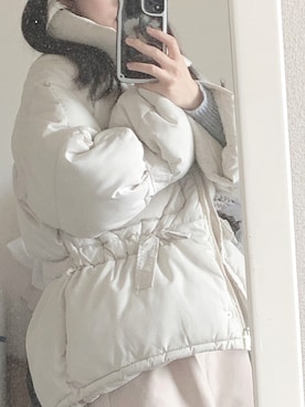 「UNE MANSION（ユヌマンション）のアイテム（ジャケット/アウター）」を使った、pipiさん（レディース・156cm）の秋コーディネート