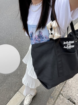 「FILA（フィラ）のアイテム（シューズ）」を使った、pipiさん（レディース・156cm）の夏コーディネート