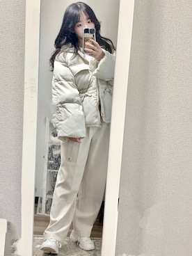 「UNE MANSION（ユヌマンション）のアイテム（ジャケット/アウター）」を使った、pipiさん（レディース・156cm）の秋コーディネート
