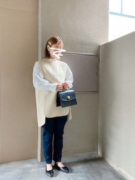 ENFOLDのベストを使った人気ファッションコーディネート - WEAR
