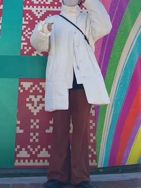 「ニット/セーター」｜miriさん（レディース・158cm）の冬コーディネート