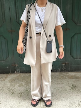 miriさん（レディース・158cm）の夏コーディネート