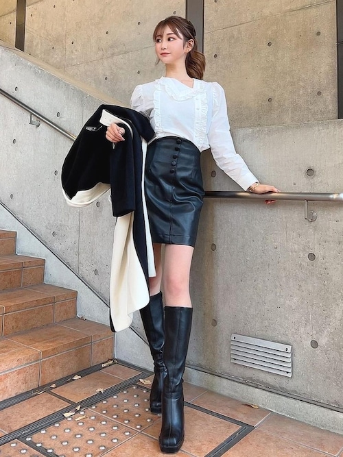 コルセットレザースカート（スカート）｜Darich（ダーリッチ）の