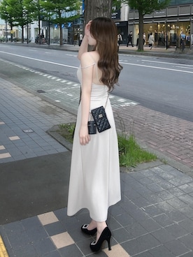 「Darich（ダーリッチ）のアイテム」を使った、Darichさん（レディース・164cm）の春コーディネート