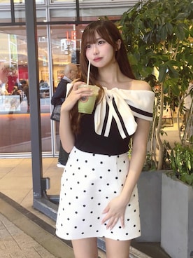 「アイテム（その他トップス）」を使った、Darichさん（レディース・155cm）の夏コーディネート